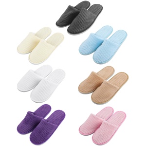 Pantoufles Invités Acheter Chaussons Lot 7 Paires Éponge Antidérapantes