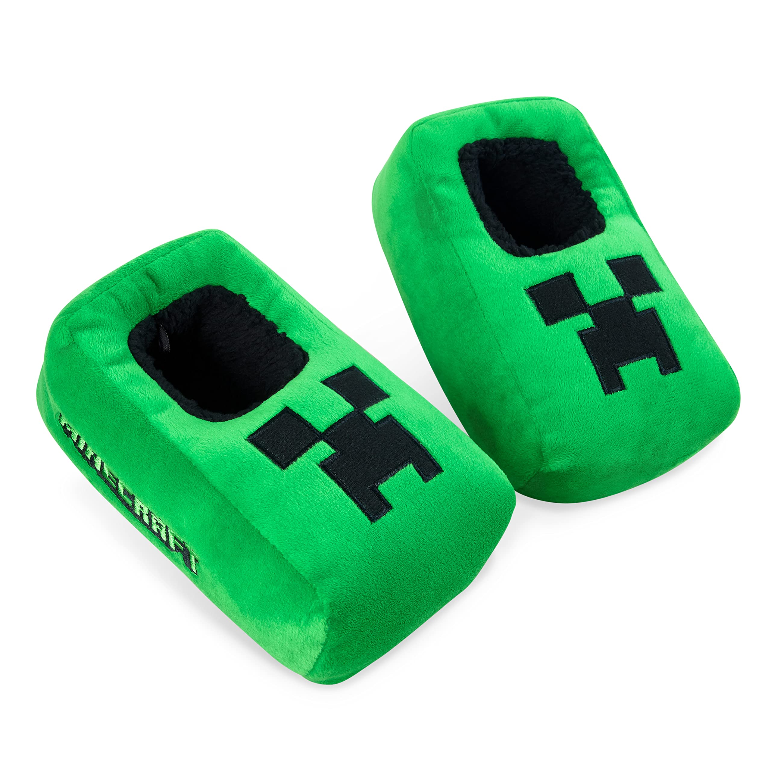 Chaussons Minecraft Creeper Garçon Acheter Chaussons Cosy Gamer Intérieur